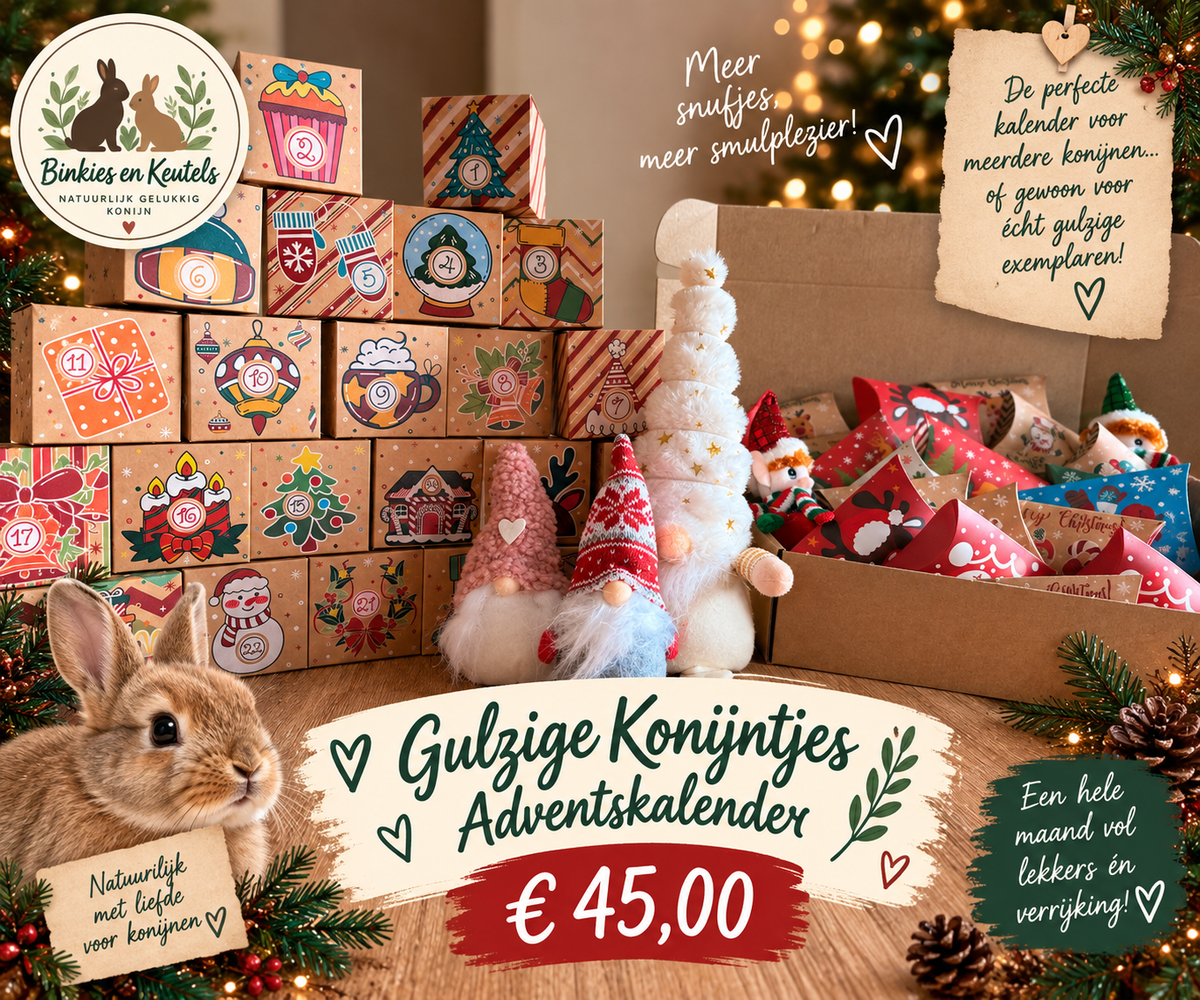 Gulzige Konijntjes adventskalender