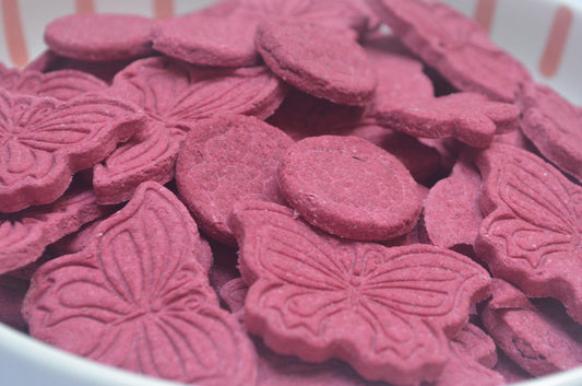 Rode biet koekjes