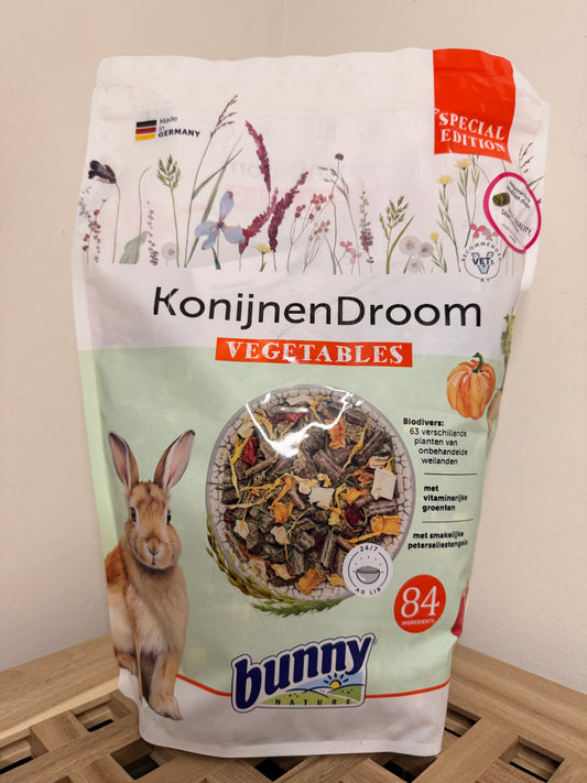 Konijnendroom Vegetables 1,5kg